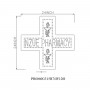 LED MEDICAL SIGNS OF PH60G315B74W120