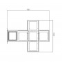 Led Cross Screen P1096WD
