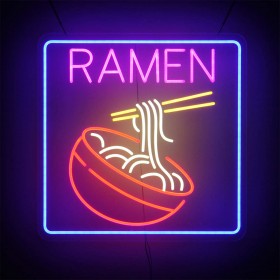 RAMEN NEON SIGN OF HSR0201