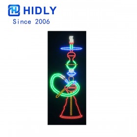 HOOKAH LED SIGN HSTS0026