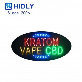 KRATOM VAPE LED SIGN HSK0134