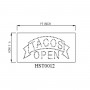 TACOS LED SIGN HST0012