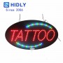 OVAL TATTOO LED SIGN HS0504