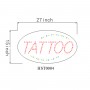 OVAL TATTOO LED SIGN HS0504