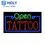 OPEN TATTOO LED SIGN HSO1106