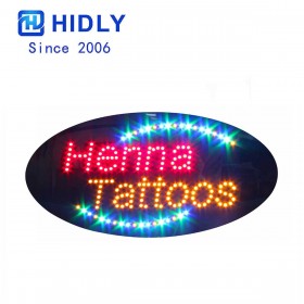 HENNA TATTOOS LED SIGN HSH0383