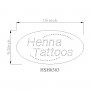HENNA TATTOOS LED SIGN HSH0383