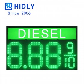 LARGE CANOPY PRICE SIGN OF GAS247150