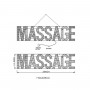 MASSAGE BUSINESS LED SIGN HSM0800