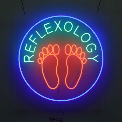 REFLEXOLOGY NEON SIGN OF HSR0182