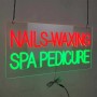 NAILS WAXING NEON SIGN OF HSN0284NEON