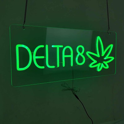 DELTA8 NEON SIGN OF HSD0328NEON