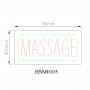 MASSAGE NEON SIGN OF HSD0105NEON