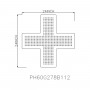 LED PHARMACY SIGN OF PH60G278B112