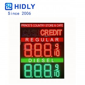 CASH Led Petro Sign OF GAS16001965D