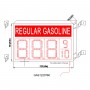 Single Price Led Sign:GAS1220760