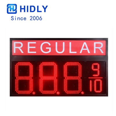 REGULAR Price Led Sign OF GAS1419867