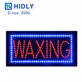 WAXING WINDOW SIGN HSW0359