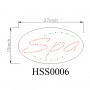 SPA WINDOW LED SIGN HSS0006