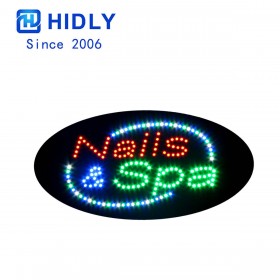 NAILS SPA BUSINESS LED SIGN HSN0002