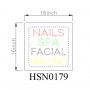NAILS SPA LARGE SIGN HSN0179