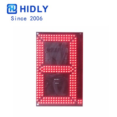 LED GAS DIGITS ABOUT RECTANGLE GAS12Z253