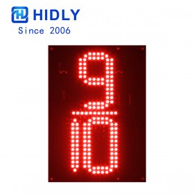 DIGITS LED SIGNS ABOUT 9/10 12 INCH