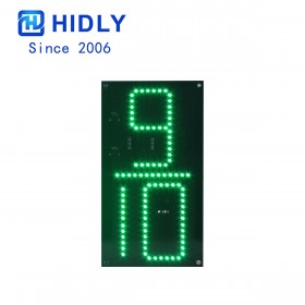 DIGITS LED SIGNS ABOUT 9/10 12 INCH