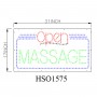 OPEN MASSAGE SIGN HSO1575