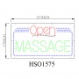 OPEN MASSAGE SIGN HSO1575