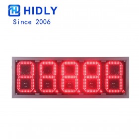 PRICE GAS SIGNS OF 8 INCH