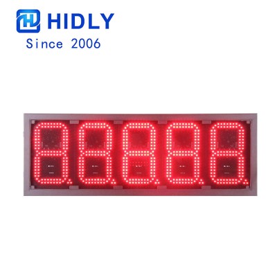 PRICE GAS SIGNS OF 8 INCH