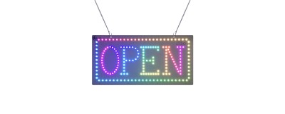 Open signs or led open signs to promote your products