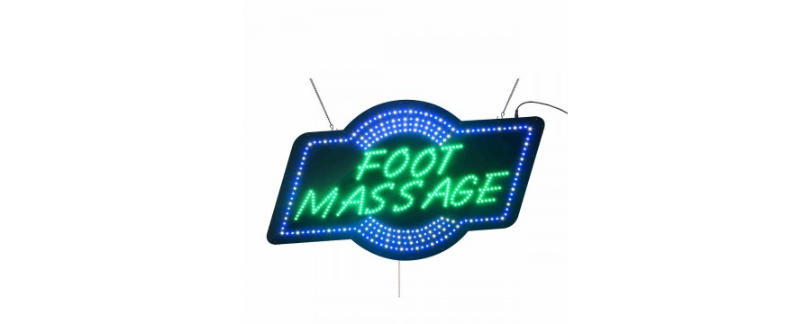 Massage Signs or Massage LED Signs Combine with good Design