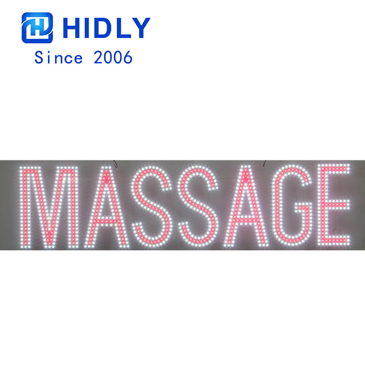 MASSAGE business led sign
