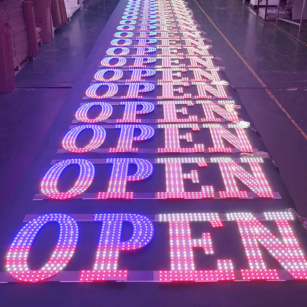 OPEN led sign