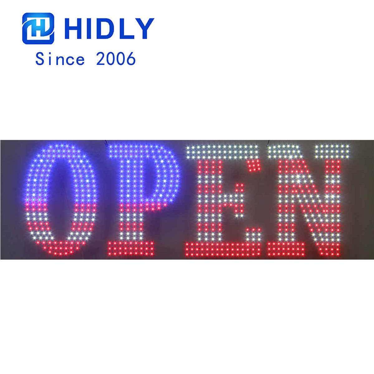 OPEN led sign