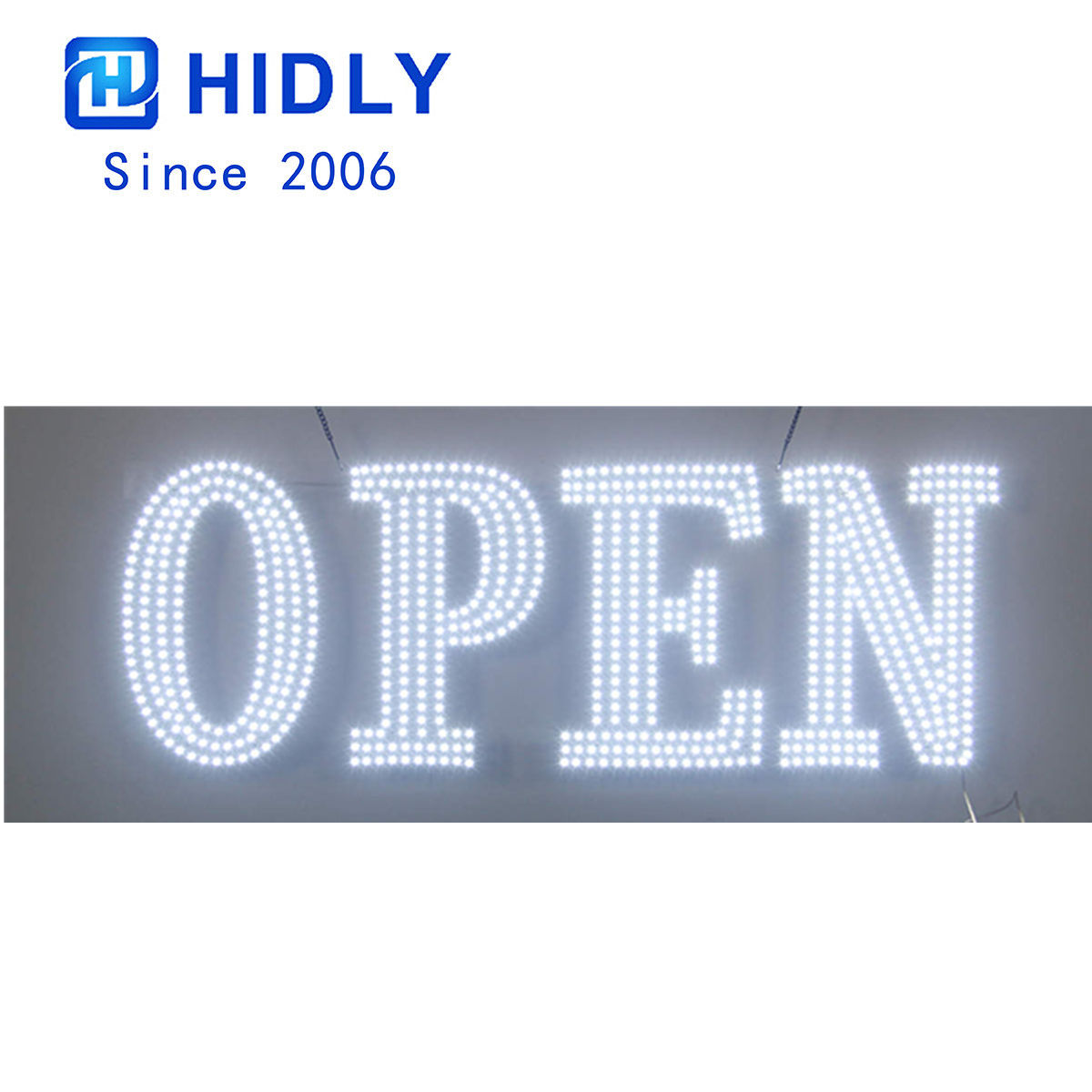 led open sign