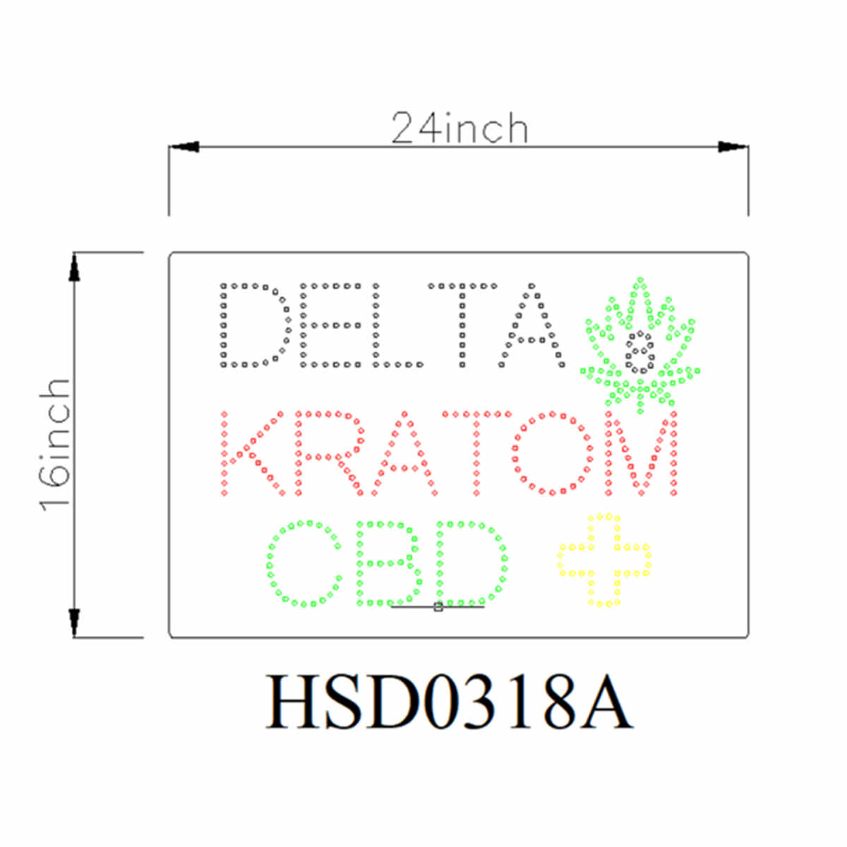 DELTA led sign