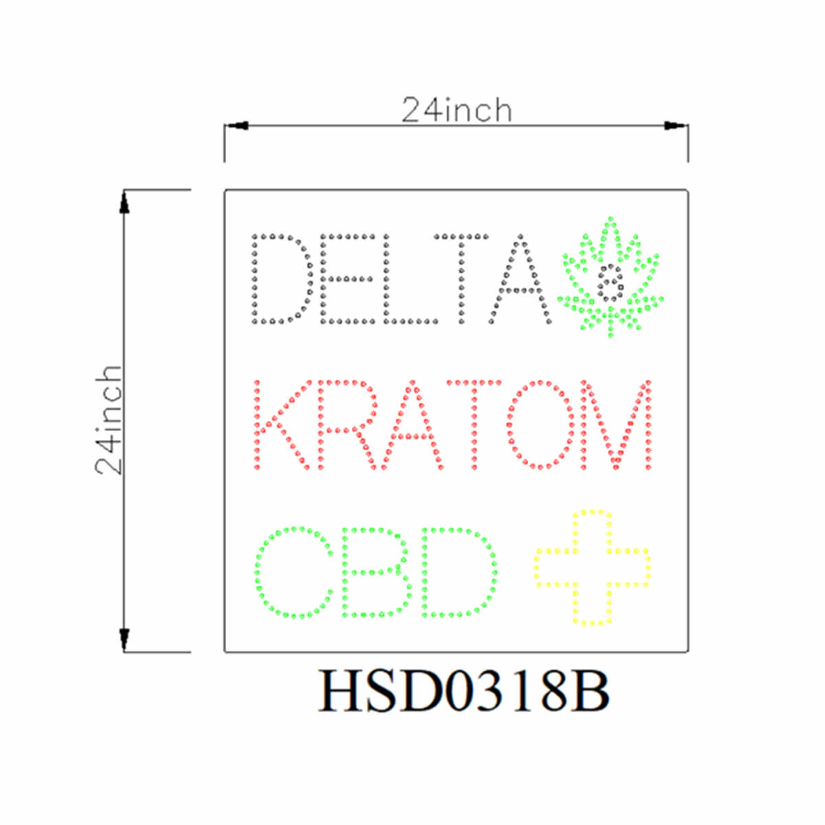 DELTA led sign