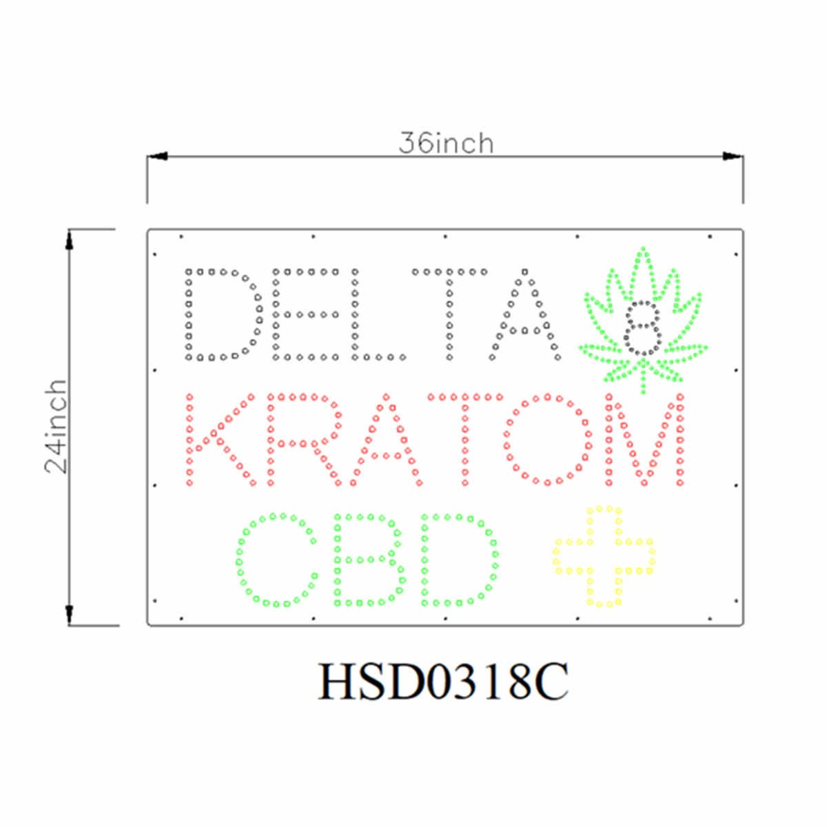 DELTA led sign