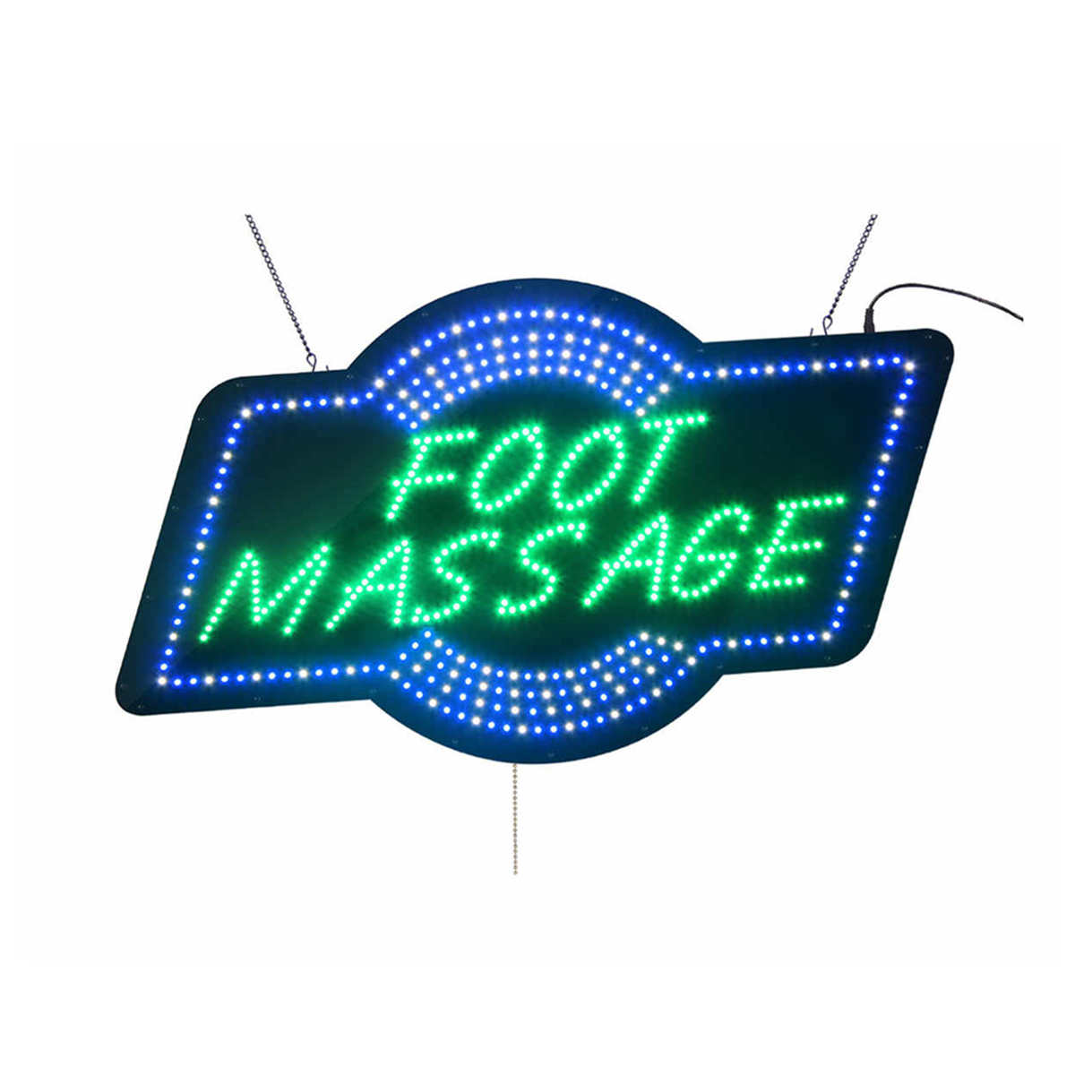 massage LED sign