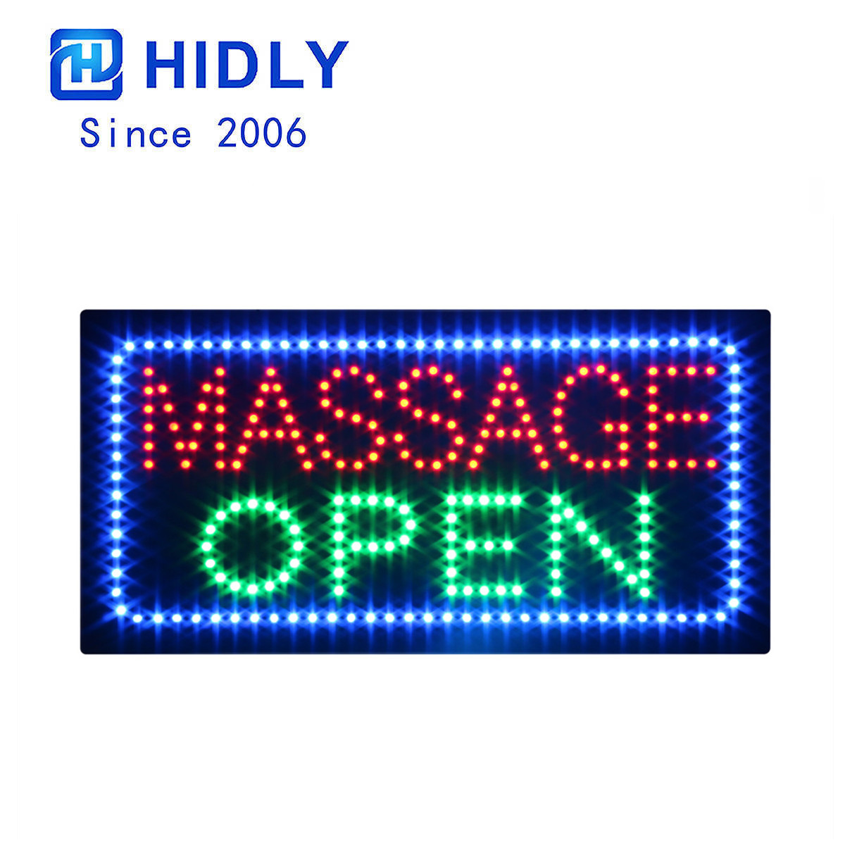 massage open sign