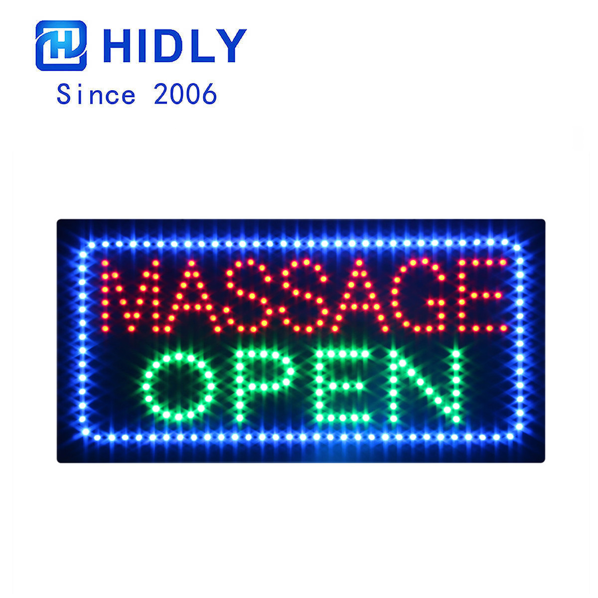 massage open sign