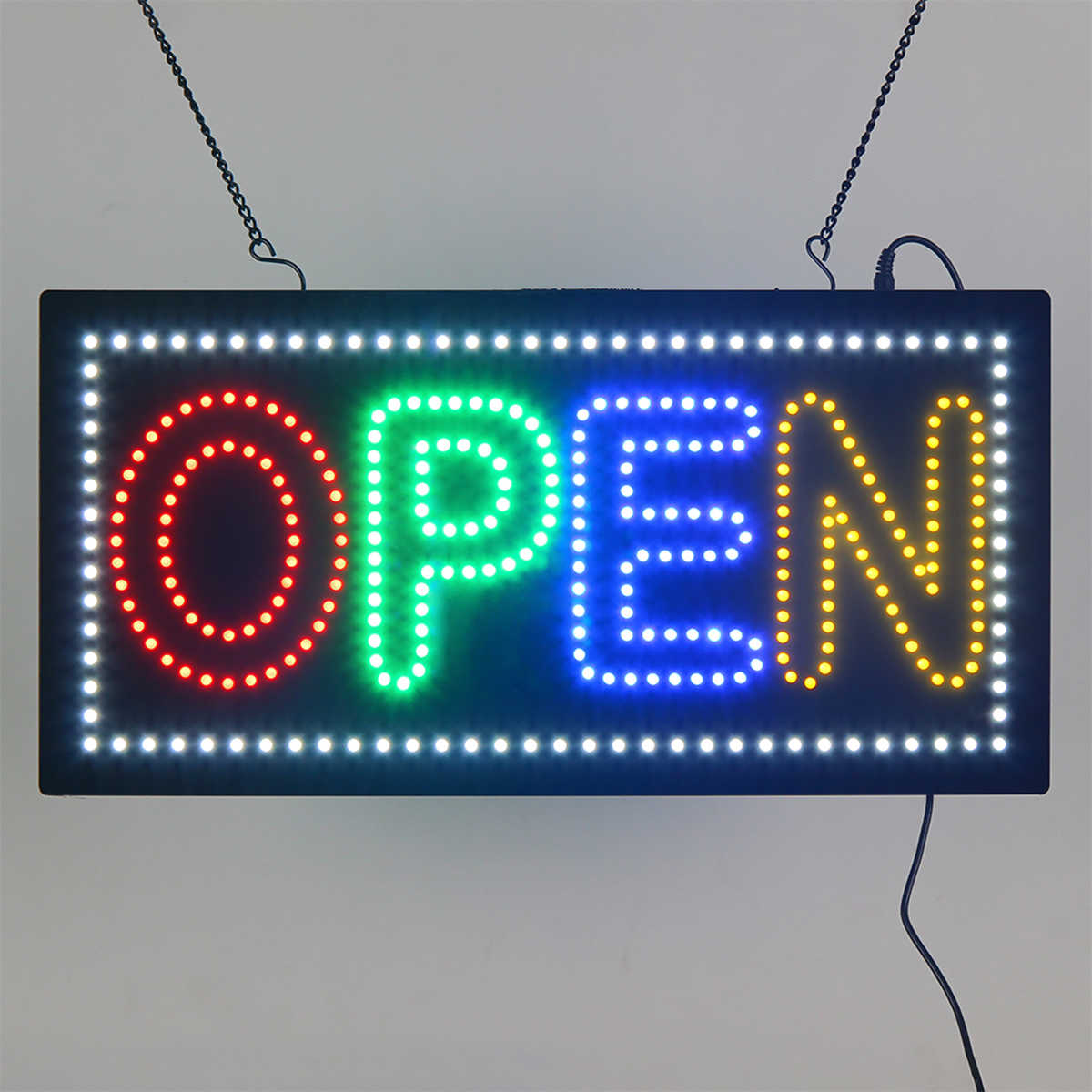 led open sign