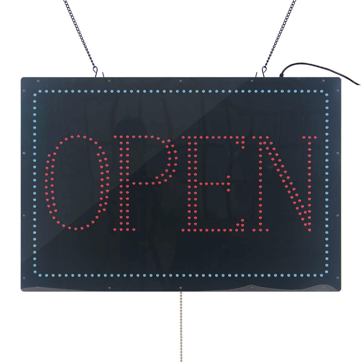 large open led sign