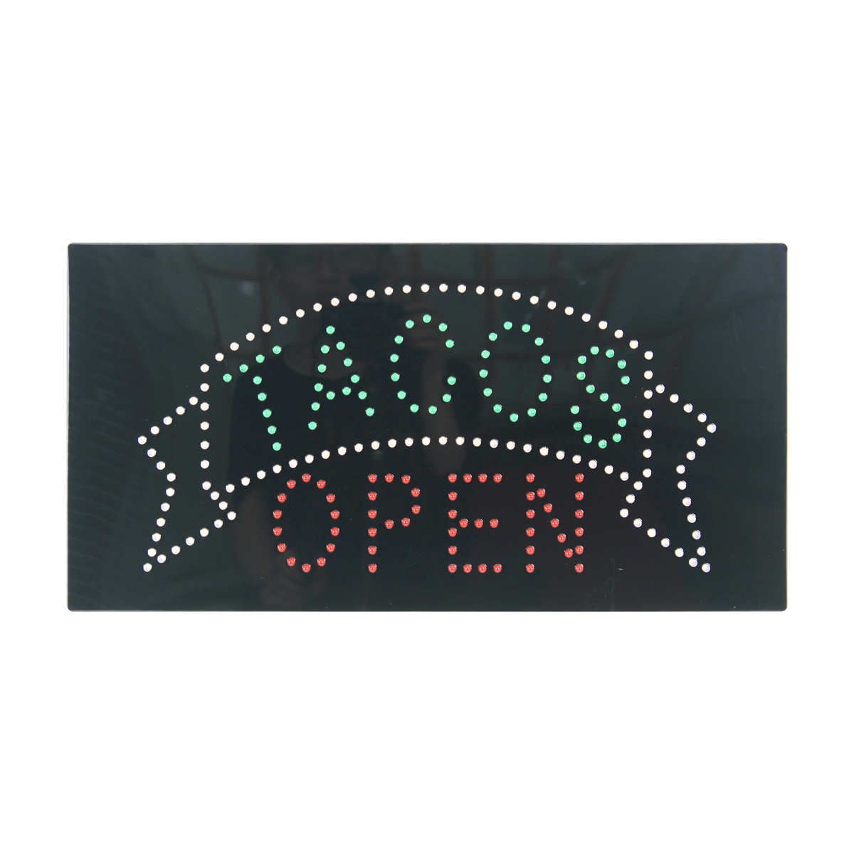TACOS OPEN led sign