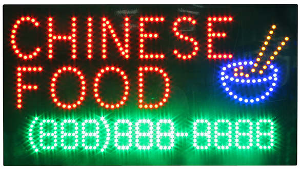 restaurant signs