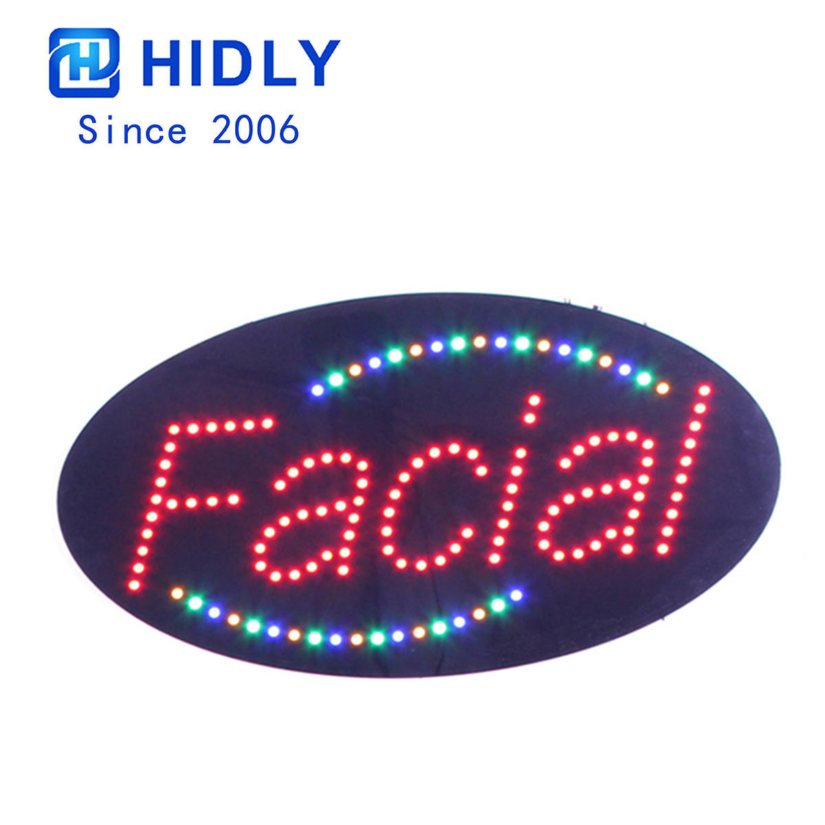 facial led sign