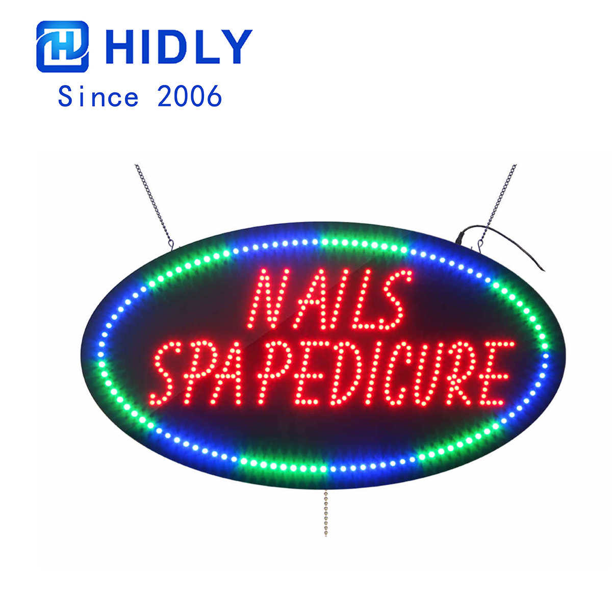 nails spa business sign
